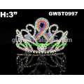 ribbon rhinestone costume crowns tiaras